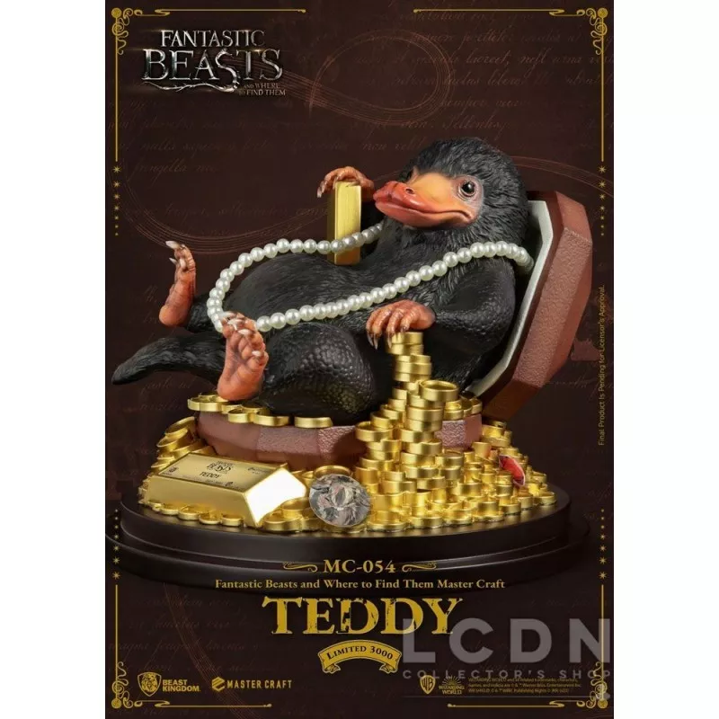 Les Animaux Fantastiques (Fantastic Beast) Statue Master Craft Teddy 21cm