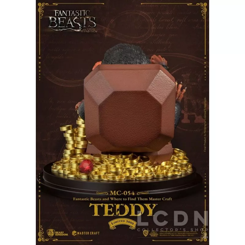 Les Animaux Fantastiques (Fantastic Beast) Statue Master Craft Teddy 21cm