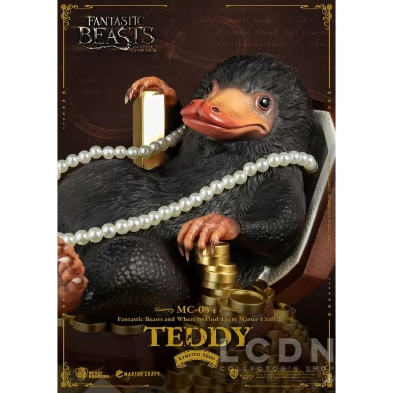 Les Animaux Fantastiques (Fantastic Beast) Statue Master Craft Teddy 21cm