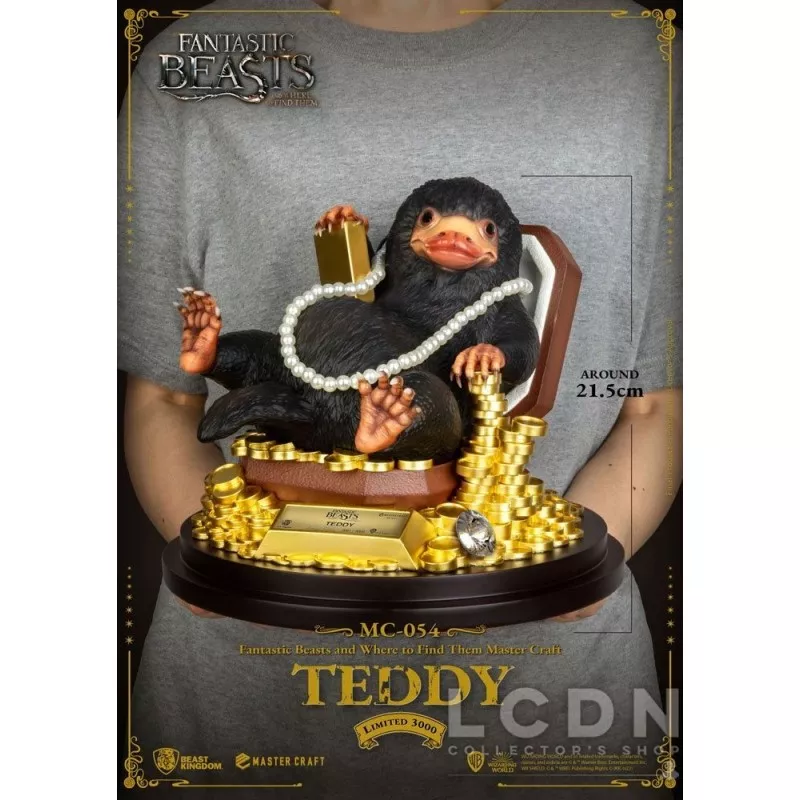 Les Animaux Fantastiques (Fantastic Beast) Statue Master Craft Teddy 21cm