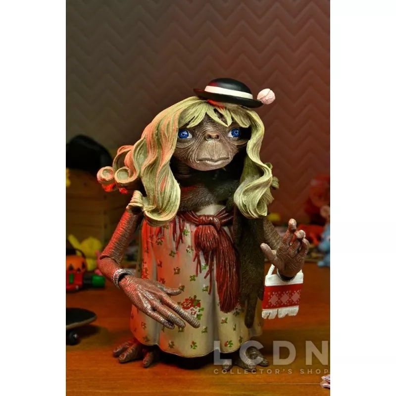 E.T. L&#039;extraterrestre (E.T. the Extra-Terrestrial) 40th Anniversary Action Figurine Ultimate Dress-Up E.T. 11cm