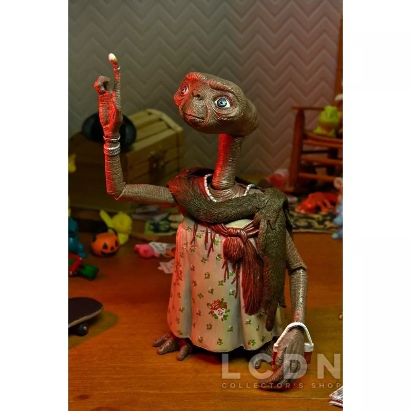 E.T. L&#039;extraterrestre (E.T. the Extra-Terrestrial) 40th Anniversary Action Figurine Ultimate Dress-Up E.T. 11cm
