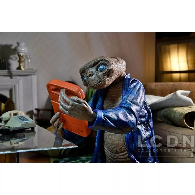 E.T. L&#039;extraterrestre (E.T. the Extra-Terrestrial) 40th Anniversary Action Figurine Ultimate Telepathic E.T. 11cm