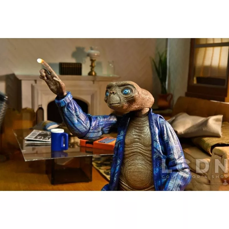 E.T. L&#039;extraterrestre (E.T. the Extra-Terrestrial) 40th Anniversary Action Figurine Ultimate Telepathic E.T. 11cm