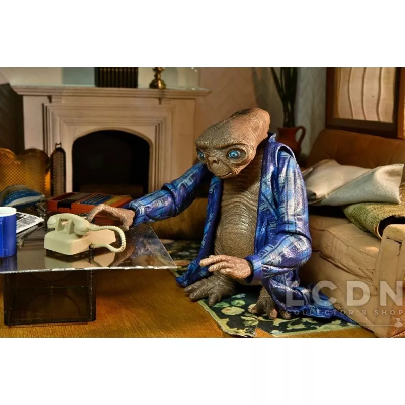 E.T. L&#039;extraterrestre (E.T. the Extra-Terrestrial) 40th Anniversary Action Figurine Ultimate Telepathic E.T. 11cm