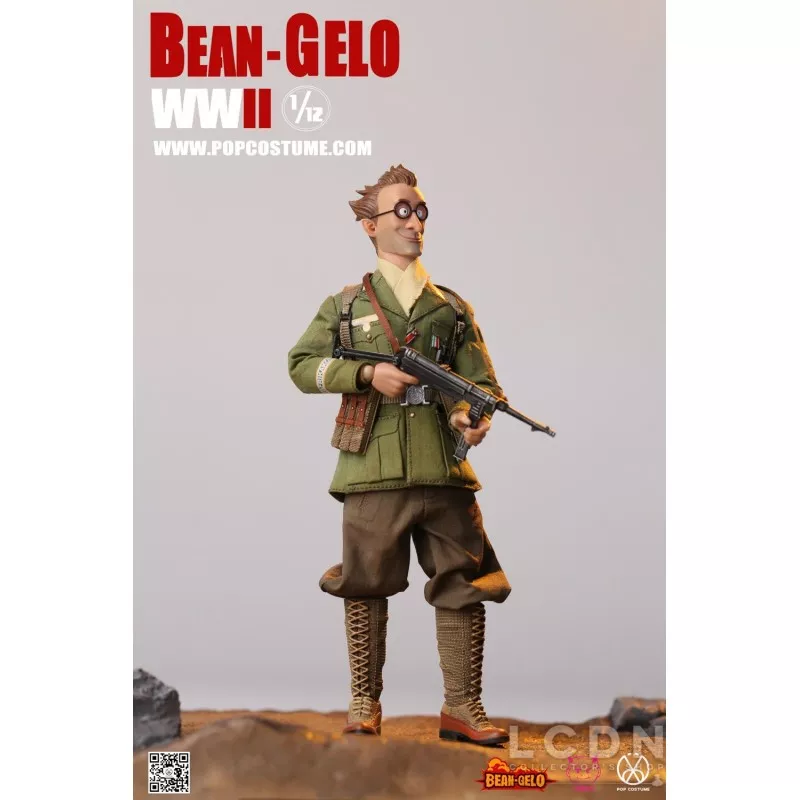 WWII Bean Gelo Action Figure 1/12 Julian POPTOYS BGS-031