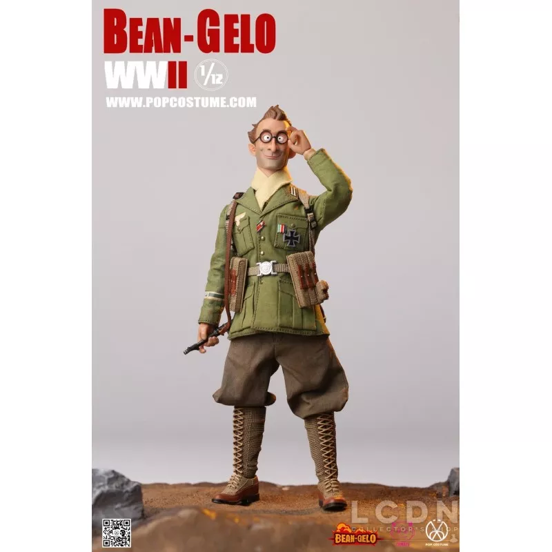 POPTOYS BGS002 Bean Gelo 1/12フィギュア ジョージ POPtoys】BGS002 1/12 Bean Gelo Series Fat guy--George WW2 ドイツ軍