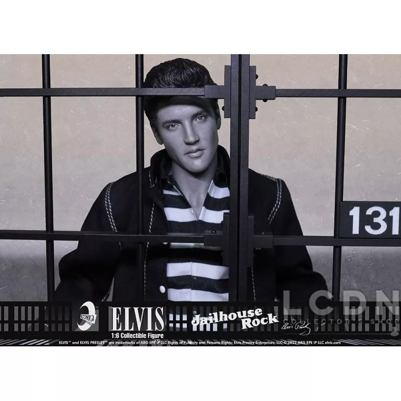 Elvis Presley Collectible Action Figurine 1/6 Legends Series Jailhouse Rock Edition ICONIQ STUDIO IQLS03