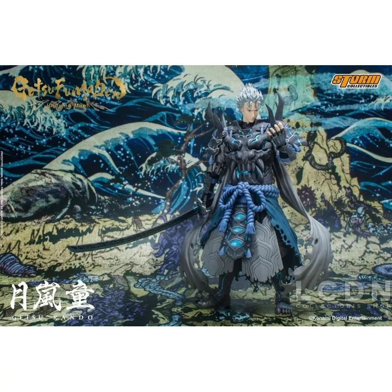 Getsu Fuma Den Action Figure 1/12 Getsu Rando Undying Moon