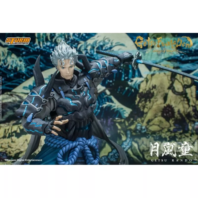 Getsu Fuma Den Action Figure 1/12 Getsu Rando Undying Moon