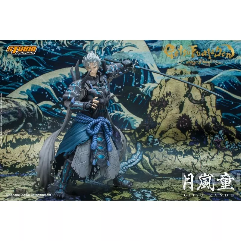 Getsu Fuma Den Action Figure 1/12 Getsu Rando Undying Moon