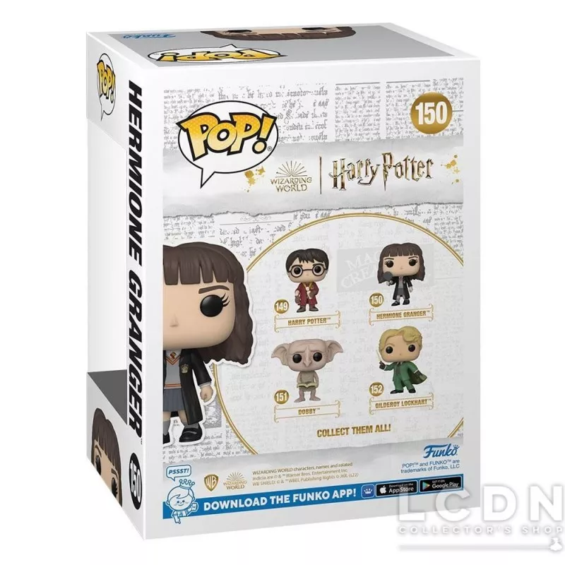 Harry Potter et la Chambre des Secrets POP! Anniversary Movies Hermione Granger Vinyle Figurine 10cm N°150