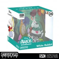 Disney Alice au Pays des Merveilles (Alice in Wonderlands) Figurine Lapin Blanc 10cm