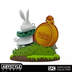 Disney Alice au Pays des Merveilles (Alice in Wonderlands) Figurine Lapin Blanc 10cm