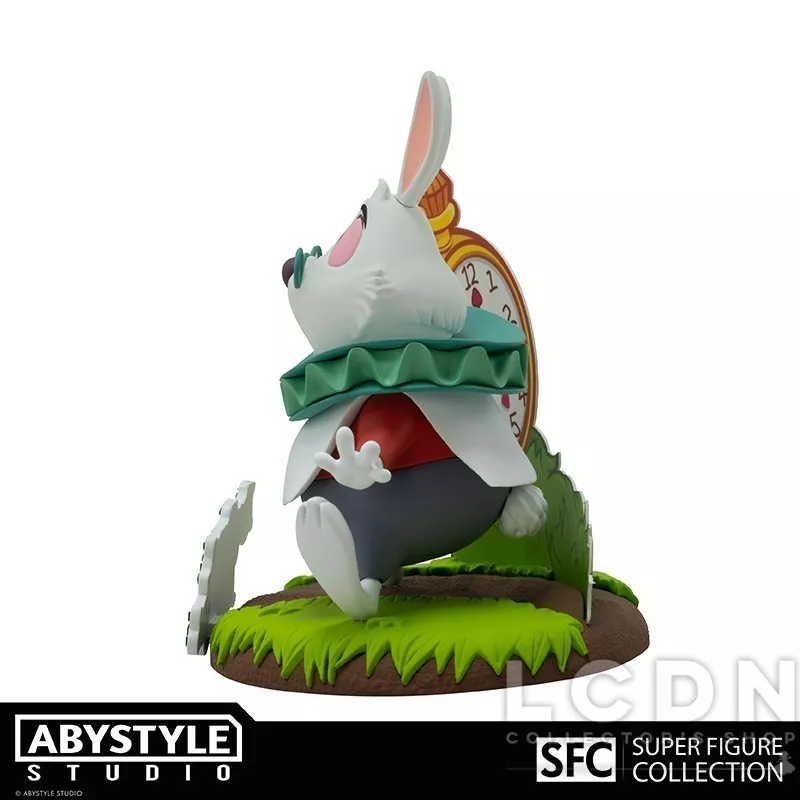 Disney Alice au Pays des Merveilles (Alice in Wonderlands) Figurine Lapin Blanc 10cm