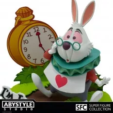 Disney Alice au Pays des Merveilles (Alice in Wonderlands) Figurine Lapin Blanc 10cm