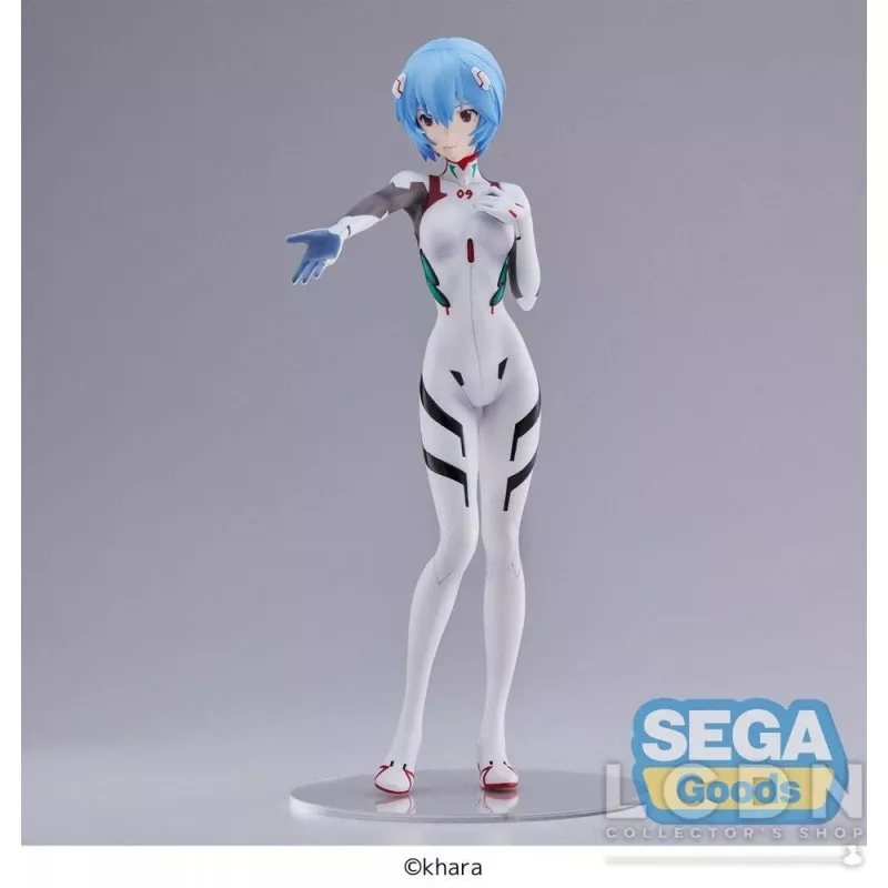 Evangelion: 3.0+1.0 Thrice Upon a Time Figurine SPM Rei Ayanami (Tentative Name) Momentary White 19cm