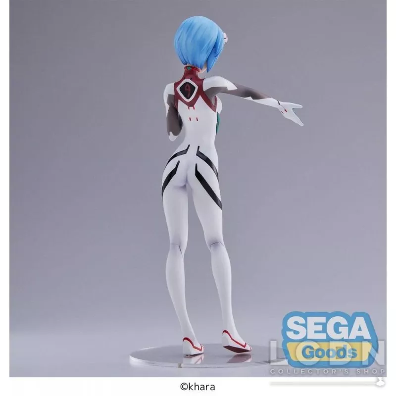 Evangelion: 3.0+1.0 Thrice Upon a Time Figurine SPM Rei Ayanami (Tentative Name) Momentary White 19cm