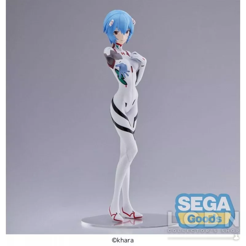 Evangelion: 3.0+1.0 Thrice Upon a Time Figurine SPM Rei Ayanami (Tentative Name) Momentary White 19cm