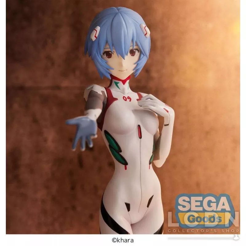 Evangelion: 3.0+1.0 Thrice Upon a Time Figurine SPM Rei Ayanami (Tentative Name) Momentary White 19cm