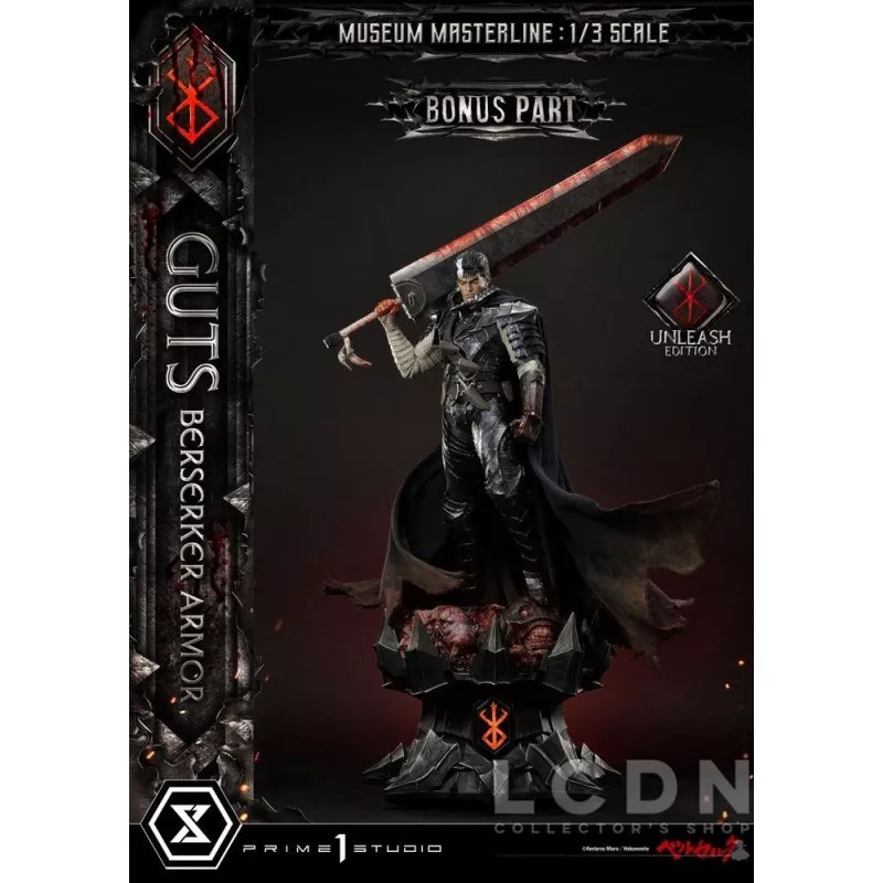 Berserk Statue 1/3 Museum Masterline Guts Berserker Armor Unleash Edition Deluxe Bonus Version 121cm