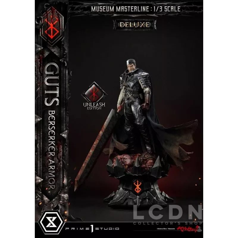 Berserk Statue 1/3 Museum Masterline Guts Berserker Armor Unleash Edition Deluxe Bonus Version 121cm