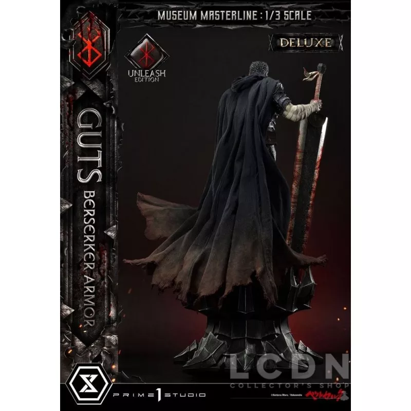 Berserk Statue 1/3 Museum Masterline Guts Berserker Armor Unleash Edition Deluxe Bonus Version 121cm