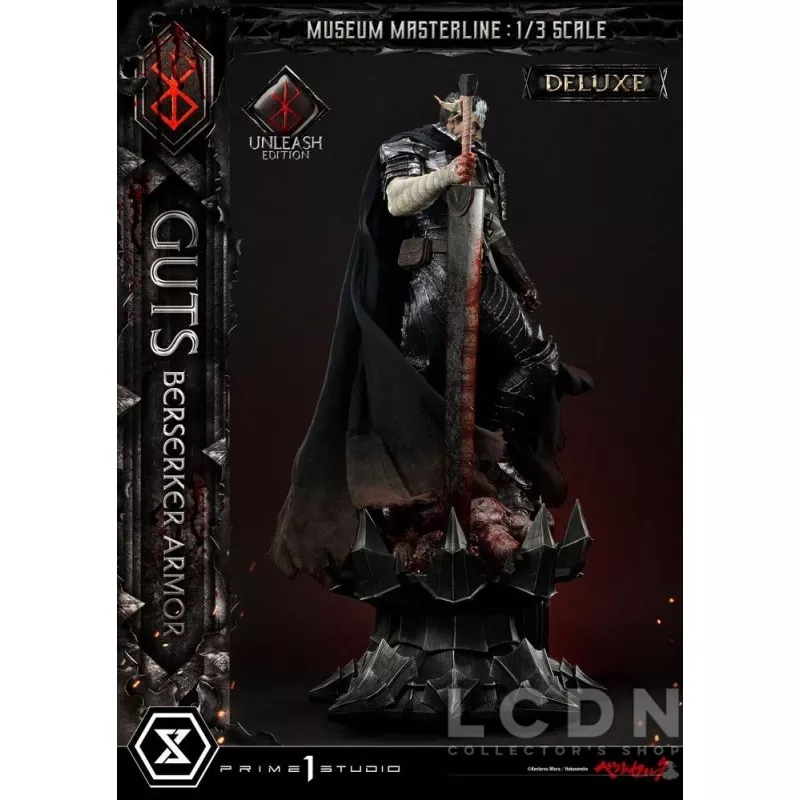 Berserk Statue 1/3 Museum Masterline Guts Berserker Armor Unleash Edition Deluxe Bonus Version 121cm
