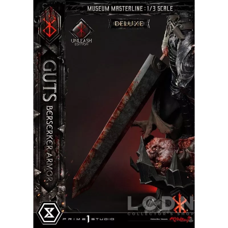 Berserk Statue 1/3 Museum Masterline Guts Berserker Armor Unleash Edition Deluxe Bonus Version 121cm