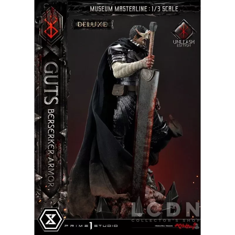 Berserk Statue 1/3 Museum Masterline Guts Berserker Armor Unleash Edition Deluxe Bonus Version 121cm