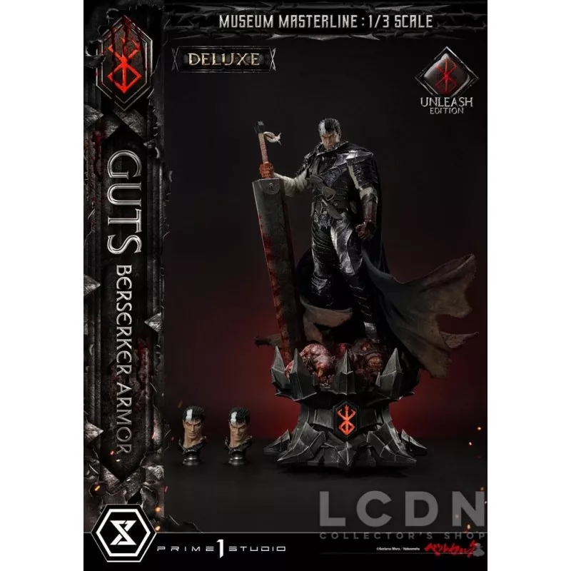 Berserk Statue 1/3 Museum Masterline Guts Berserker Armor Unleash Edition Deluxe Bonus Version 121cm
