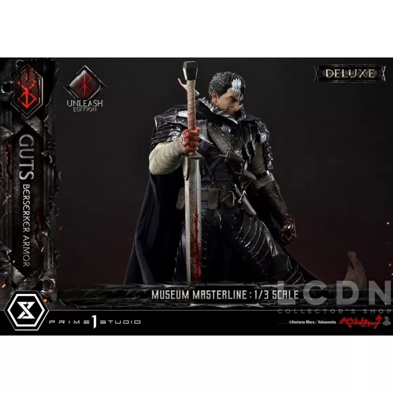 Berserk Statue 1/3 Museum Masterline Guts Berserker Armor Unleash Edition Deluxe Bonus Version 121cm
