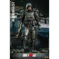 Hot Toys MMS668 Warriors of Future Collectible Action Figurine 1/6 Johnson 30cm