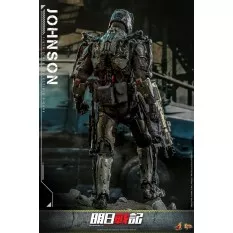 Hot Toys MMS668 Warriors of Future Collectible Action Figurine 1/6 Johnson 30cm