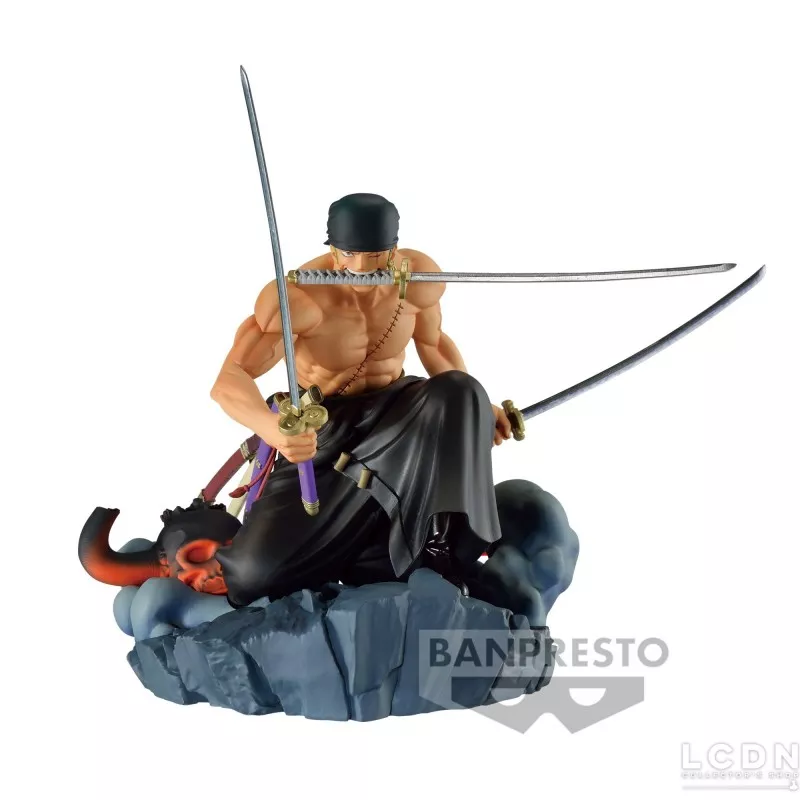 One Piece Figurine Dioramatic Roronoa Zoro Brush 15cm