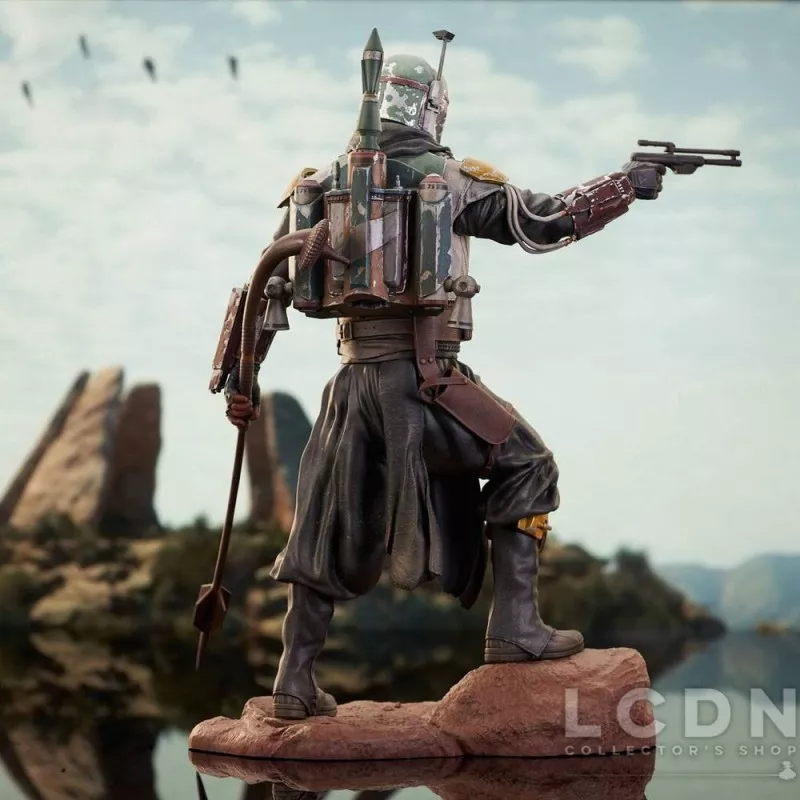Star Wars: The Mandalorian Statue 1/6 Milestones Boba Fett 30cm