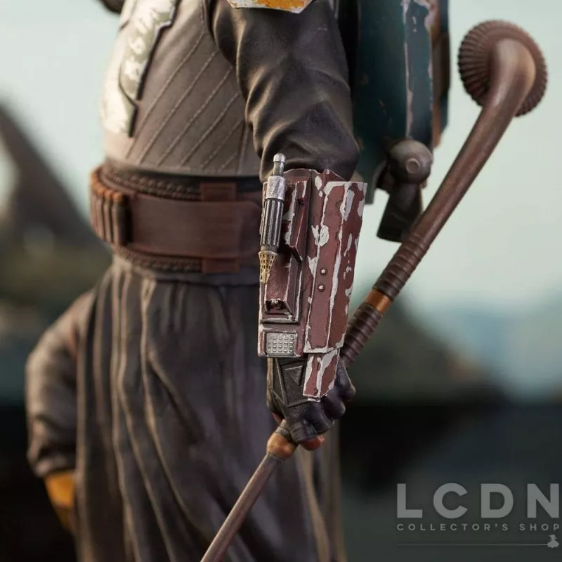 Star Wars: The Mandalorian Statue 1/6 Milestones Boba Fett 30cm