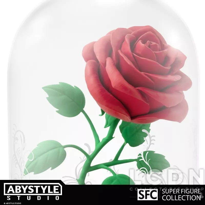 Disney Beauty and the Beast Figure Enchanted Rose 12cm