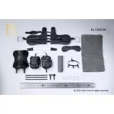 WWII German Battle Steed Brown Horse Figure 1/6 Alert Line AL100038A