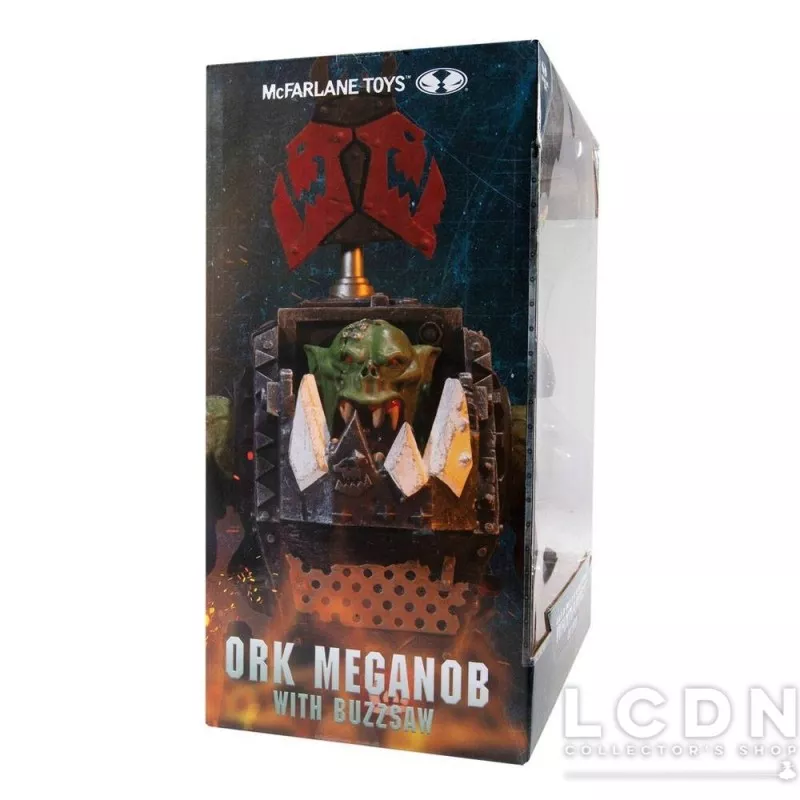 Warhammer 40k Action Figurine Ork Meganob avec Buzzsaw 30 cm