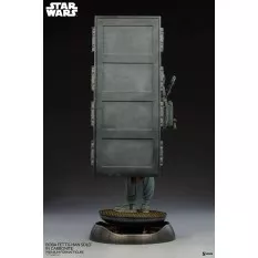 Star Wars Statue 1/4 Premium Format Boba Fett et Han Solo dans la Carbonite 70cm (Neuf)