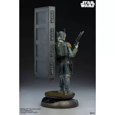 Star Wars Statue 1/4 Premium Format Boba Fett et Han Solo dans la Carbonite 70cm (Neuf)