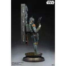 Star Wars Statue 1/4 Premium Format Boba Fett et Han Solo dans la Carbonite 70cm (Neuf)