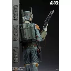 Star Wars Statue 1/4 Premium Format Boba Fett et Han Solo dans la Carbonite 70cm (Neuf)