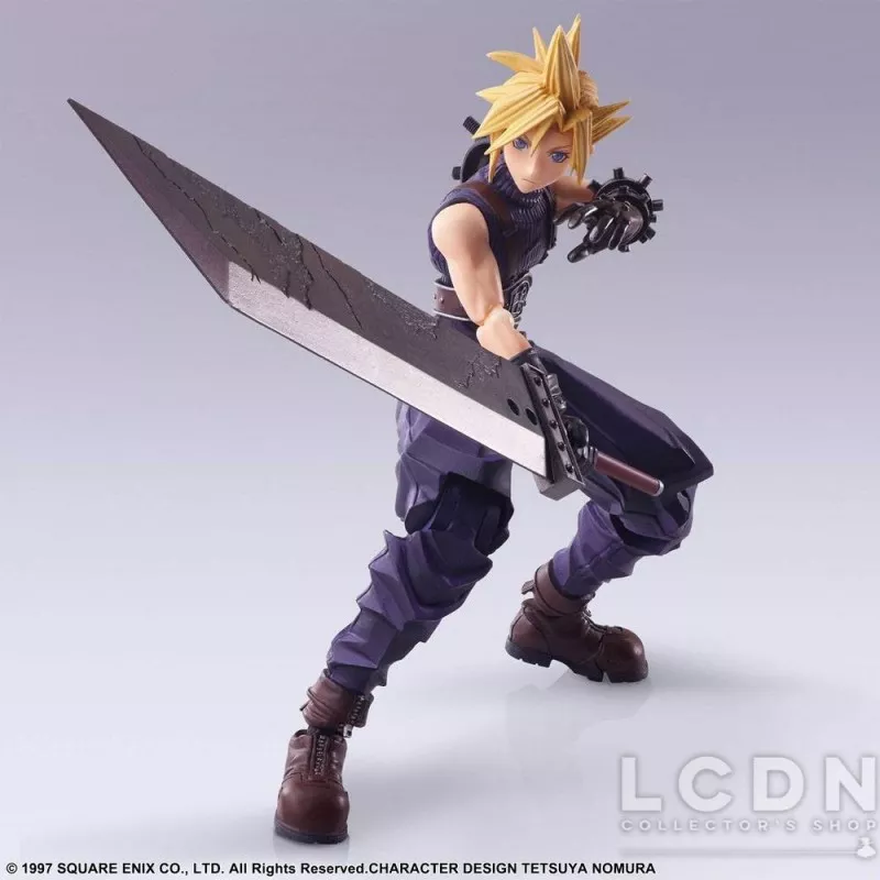 Final Fantasy VII Action Figurine Bring Arts Cloud Strife 15cm