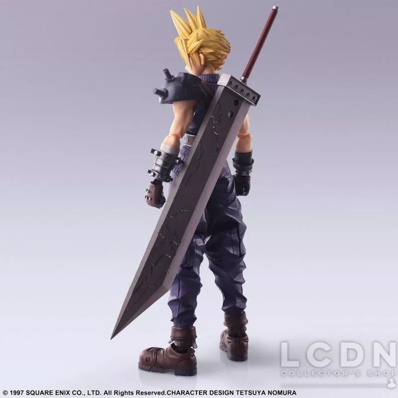 Final Fantasy VII Action Figurine Bring Arts Cloud Strife 15cm