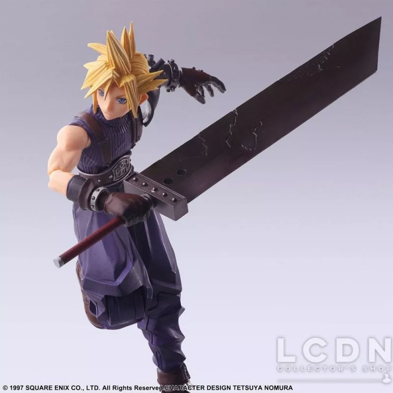 Final Fantasy VII Action Figurine Bring Arts Cloud Strife 15cm