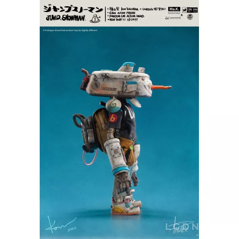 Jump Snowman Action Figure 1/12 Damtoys X Yokoyama X Coaldog CS022 1/12