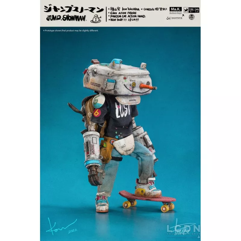 Jump Snowman Action Figure 1/12 Damtoys X Yokoyama X Coaldog CS022 1/12