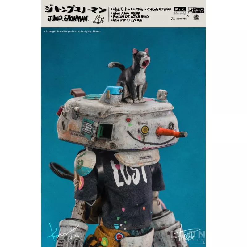 Jump Snowman Action Figure 1/12 Damtoys X Yokoyama X Coaldog CS022 1/12